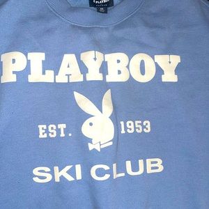 Selling Vintage 90’s Playboy Ski Club x PACSUN crew neck, size XS,